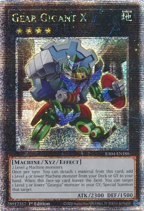 Gear Gigant X (Quarter Century Secret Rare) - Quarter Century