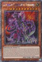 Ultimate Conductor Tyranno (Platinum Secret Rare) - Quarter