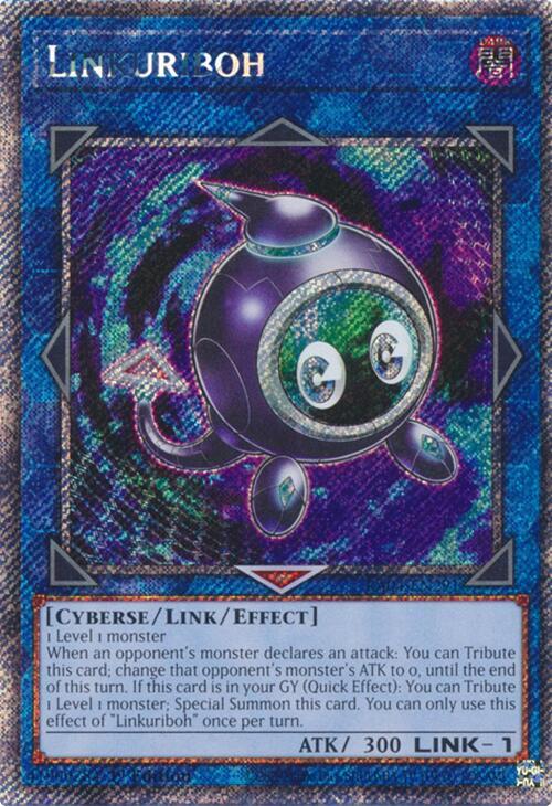 One80 Uroboros(ウロボロス) ver.4 2BA Linkuriboh (Platinum Secret Rare) - Quarter Century Stampede