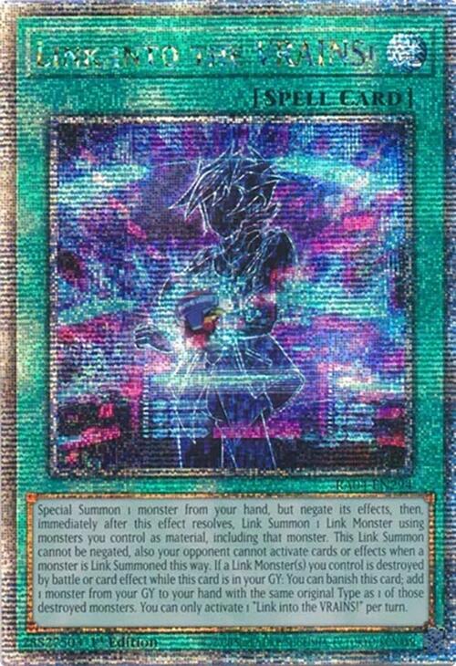 Link into the VRAINS! (Quarter Century Secret Rare) - Quarter
