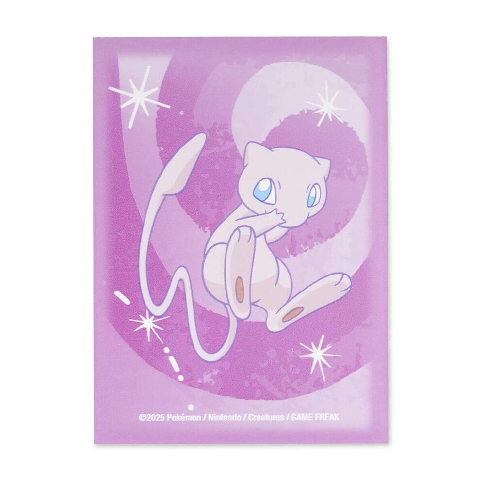 mew card sleeves Official Pokémon TCG: Mythical Mew Card Sleeves (65 Sleeves)