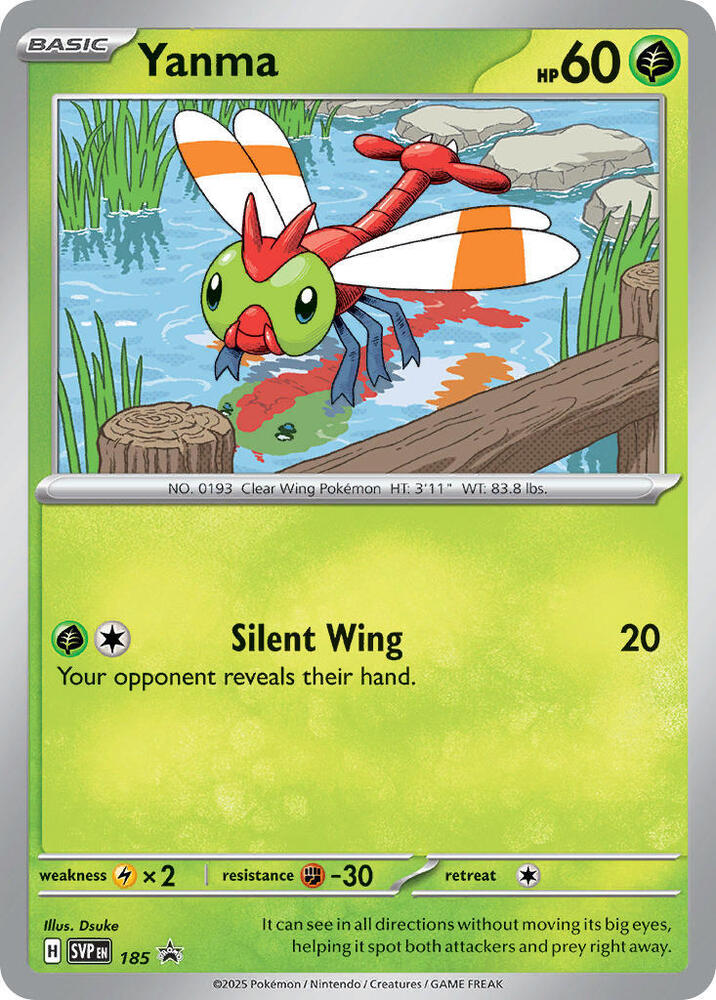 Yanma - 185 - SV: Scarlet & Violet Promo Cards - Pokemon