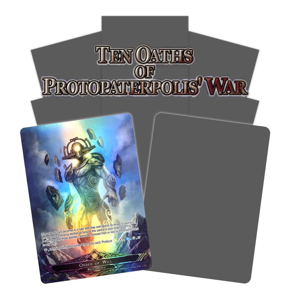 Ten Oaths of Protopaterpolis' War Player's Pre-Release Kit