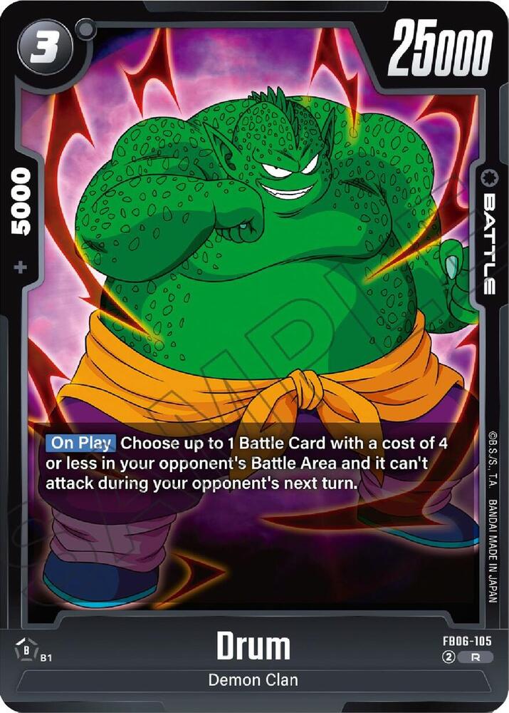 Drum - FB06-105 - Rivals Clash - Dragon Ball Super: Fusion World