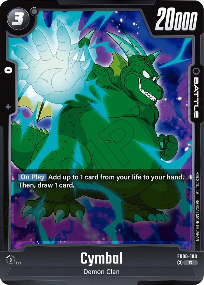 Cymbal - FB06-100 - Rivals Clash - Dragon Ball Super: Fusion World