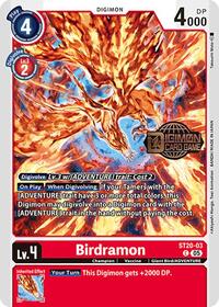 Birdramon (Starter Deck 20: Protector of Light Release Event Cards)