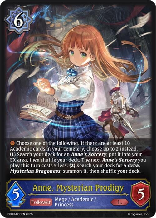 Anne, Mysterian Prodigy - BP09: Duet of Dawn and Dusk
