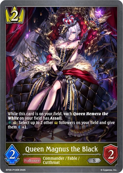 Queen Magnus the Black - P10EN (Foil)