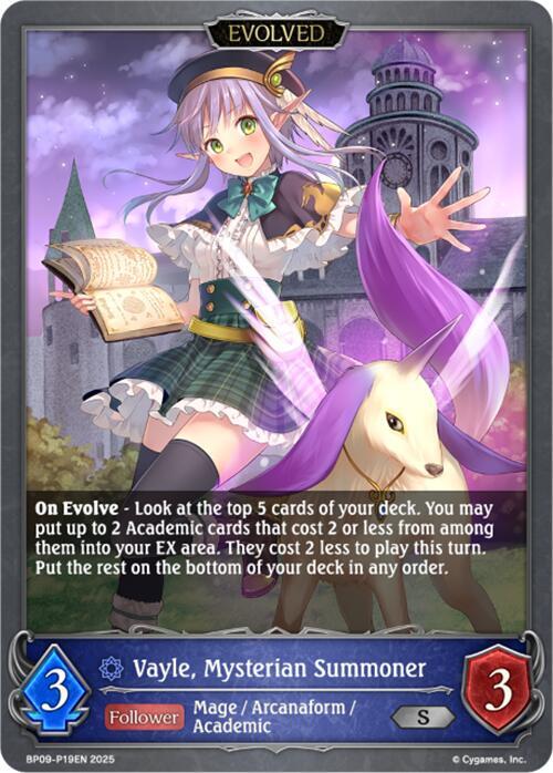 Vayle, Mysterian Summoner (Evolved) - P19 (Foil)