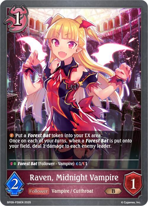 Raven, Midnight Vampire - P39EN (Foil)