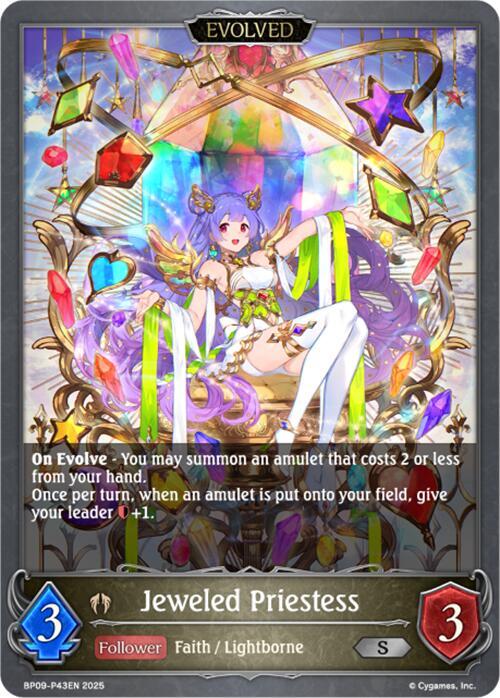 Jeweled Priestess (Evolved) - P43EN (Foil)