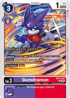 Gumdramon - World Convergence Release Event Cards - Digimon Card