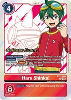 Haru Shinkai - World Convergence Release Event Cards - Digimon