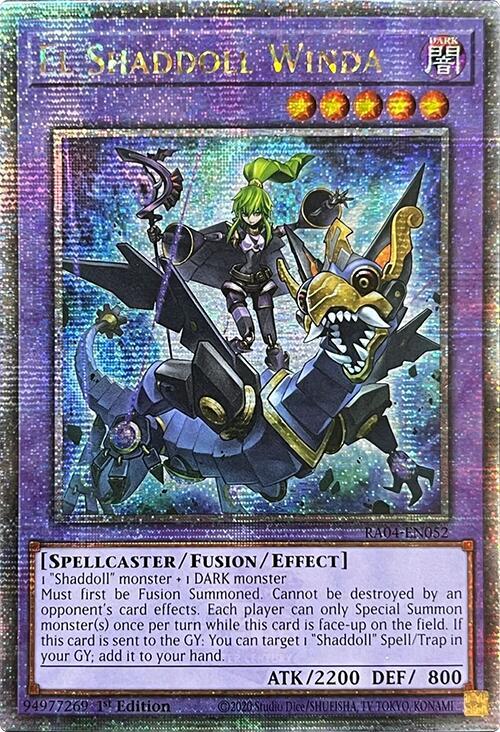Last 同人CD skydelta El Shaddoll Winda (Quarter Century Secret Rare) - Quarter
