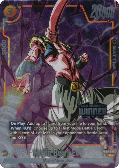 Majin Buu : Evil (Tournament Pack -Winner- 06) card