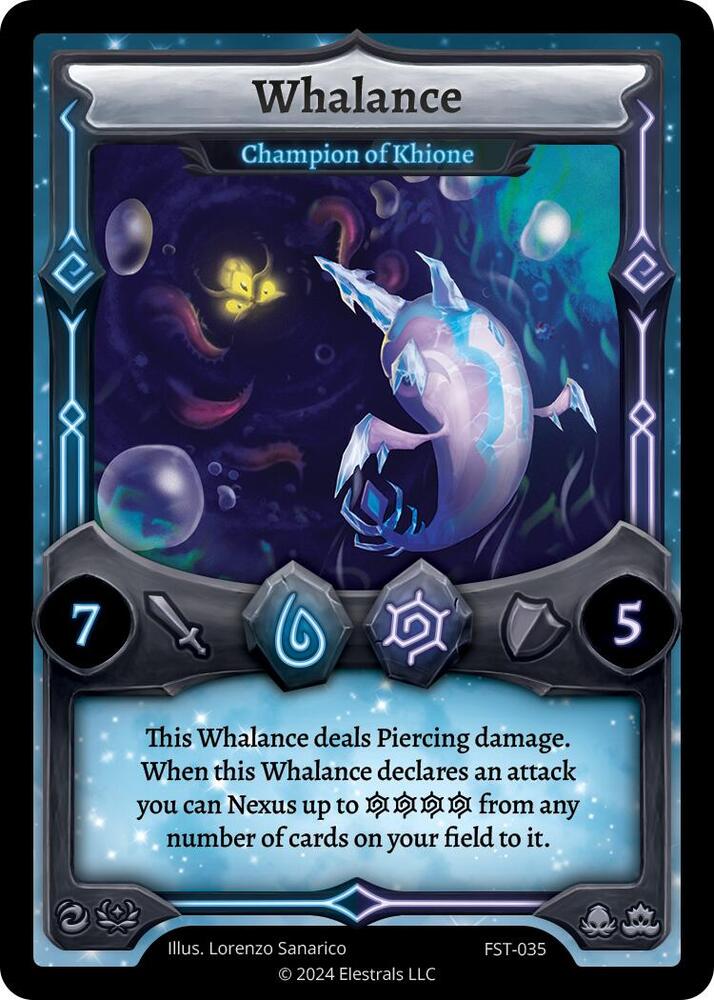 Whalance - Champion of Khione