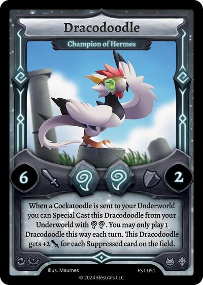 Dracodoodle - Champion of Hermes