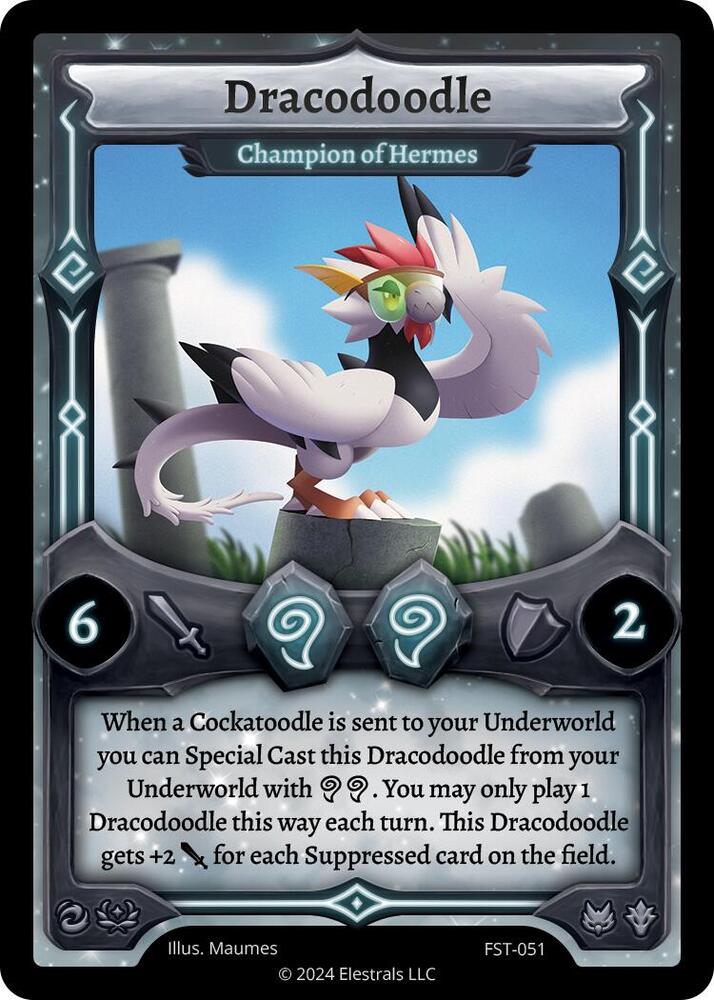 Dracodoodle - Champion of Hermes