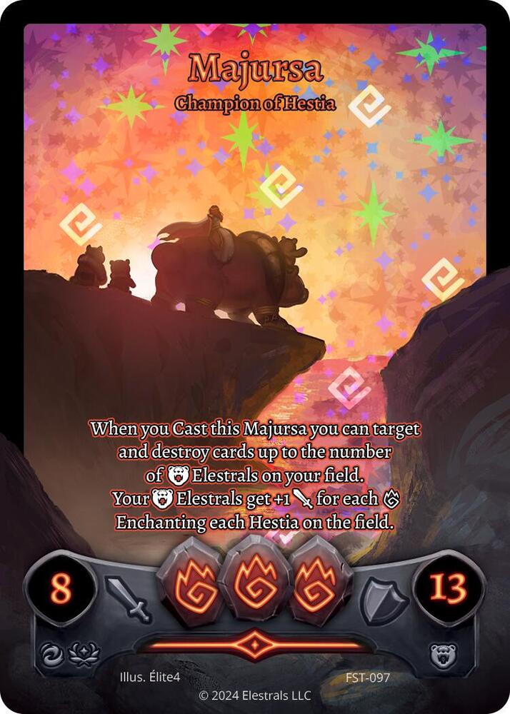Majursa - Champion of Hestia (Full Art)