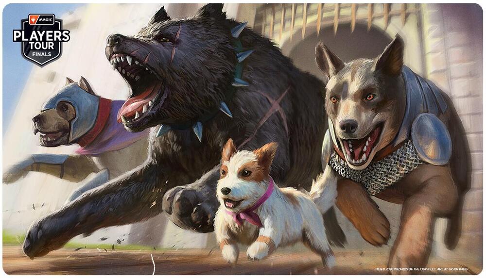 Players Tour Finals 2020 Playmat - Release the Dogs - Magic