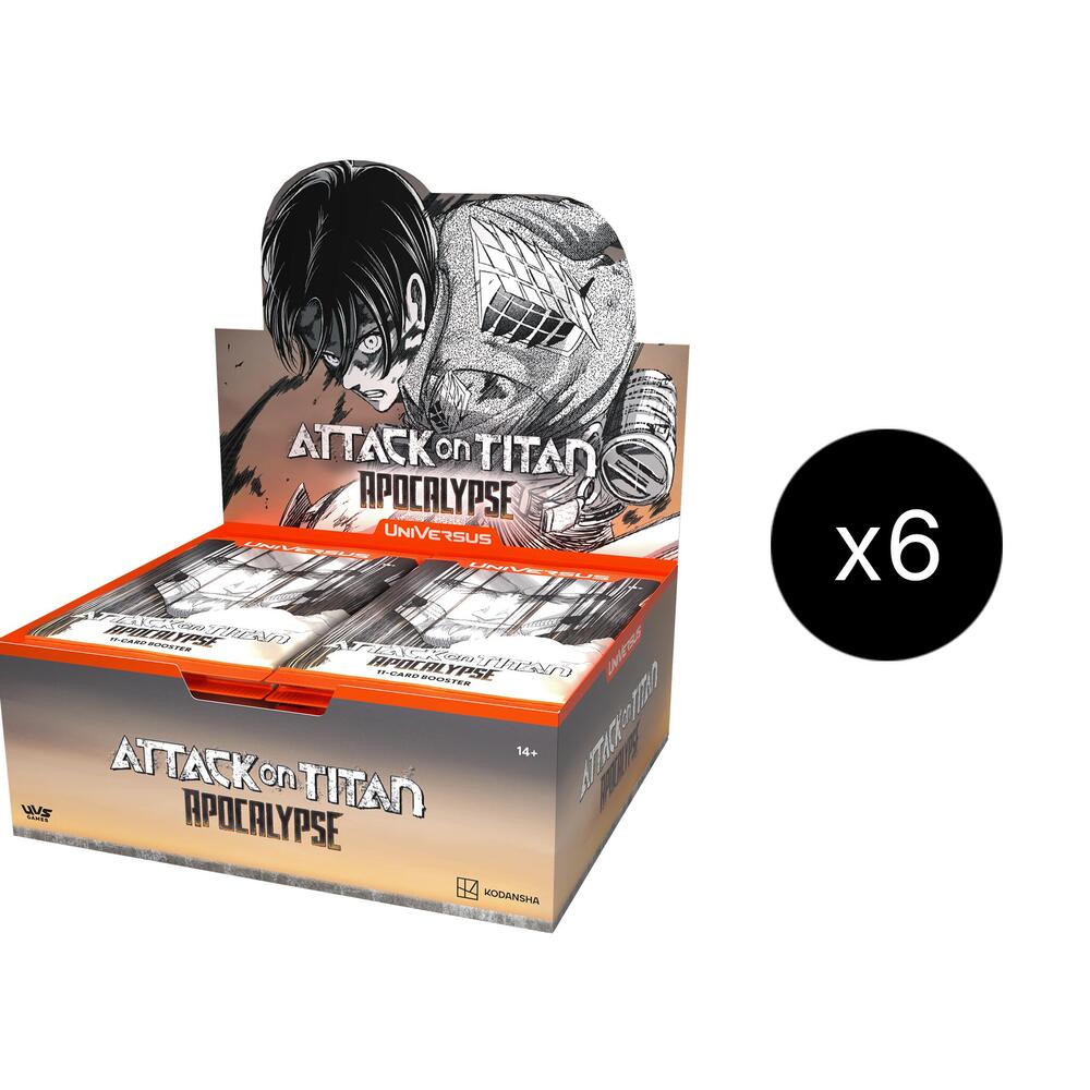 apocalypse booster box Digimon Card Game: BT15 Exceed *CLEARANCE* Dive into the epic world of Attack on Titan with this Universus Apocalypse Booster Pack UniVersus Attack on Titan Apocalypse