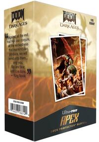 DOOM APEX Deck Protector Sleeves 1 for Bethesda - DOOM (105-pack) · Ultra Pro Card Sleeves