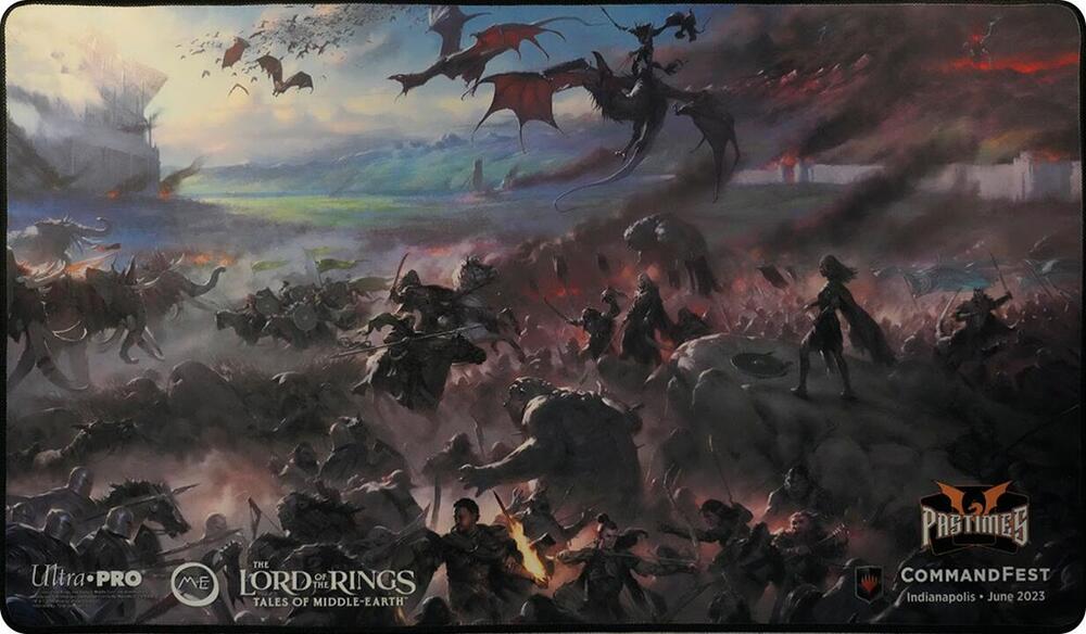 指輪物語 プレイマット CommandFest Commandfest 2023 Ultra Pro Exclusive Playmat for Magic: The