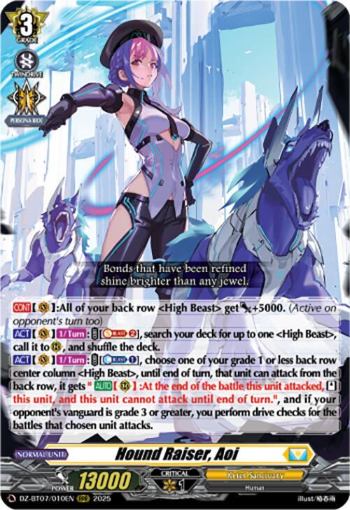 Hound Raiser, Aoi