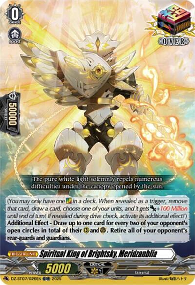 Spiritual King of Brightsky, Meridzanblia