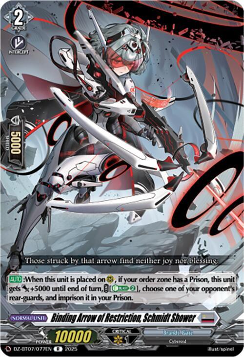 Binding Arrow of Restriction, Schmidt Shower - DZ-BT07: Moon Fangs