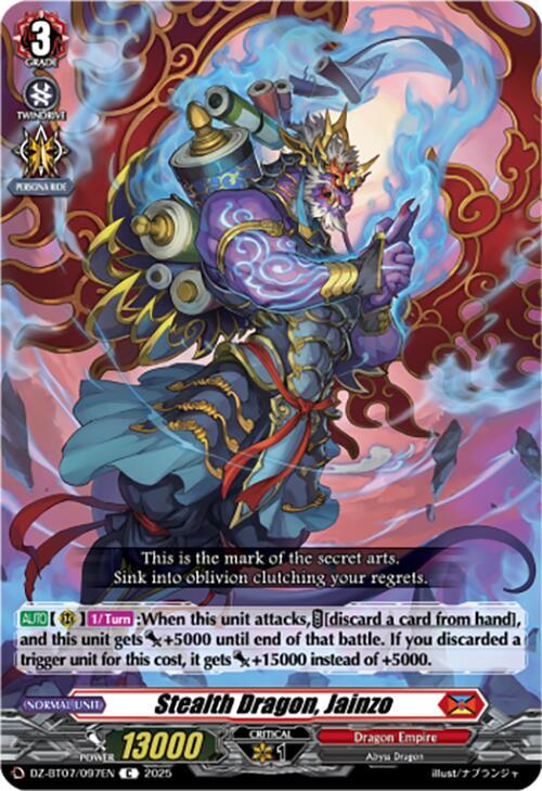 Stealth Dragon, Jainzo