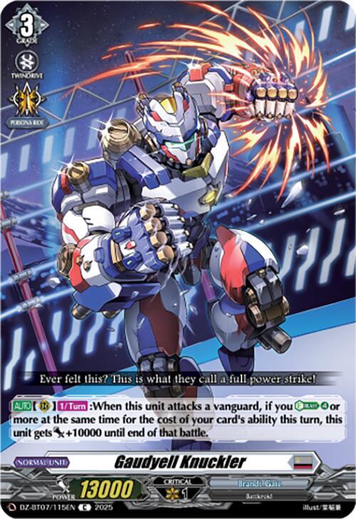 Gaudyell Knuckler
