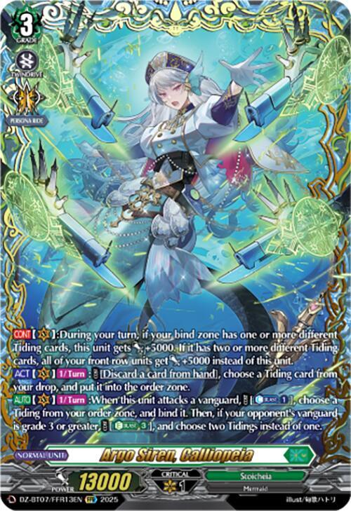 Argo Siren, Calliopeia (FFR)