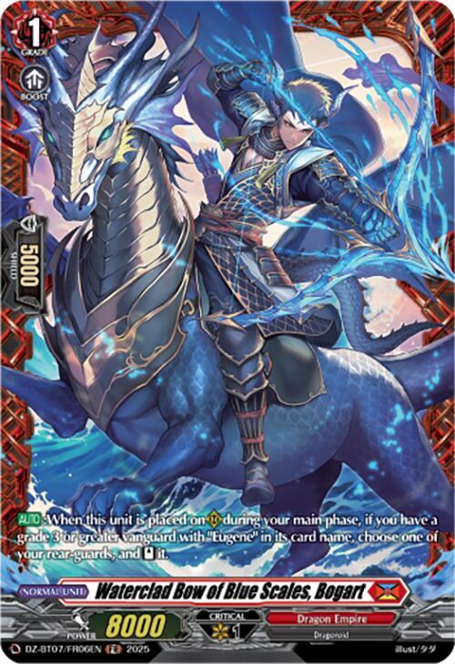 Waterclad Bow of Blue Scales, Bogart (FR)