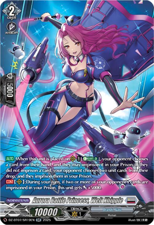 Aurora Battle Princess, Welt Khipple (SR) - DZ-BT07: Moon Fangs