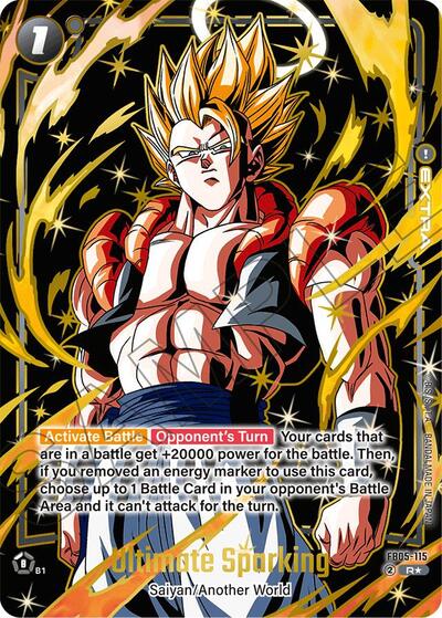 Ultimate Sparking (Alternate Art) New Adventure Alternate Art Reprints Rare Dragon Ball card — value and price