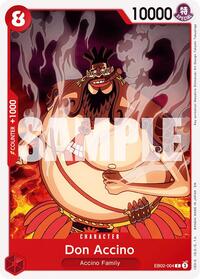Don Accino - Extra Booster: Anime 25th Collection - One Piece card
