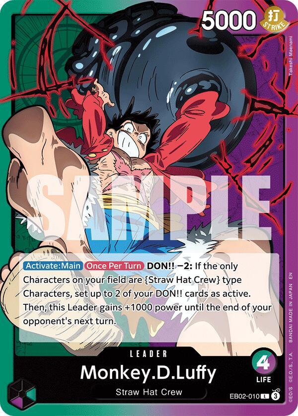 Monkey.D.Luffy (010) - Extra Booster: Anime 25th Collection