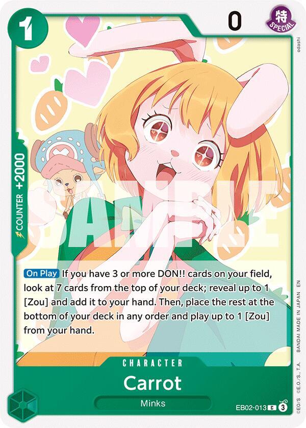 Carrot - Extra Booster: Anime 25th Collection - One Piece Card