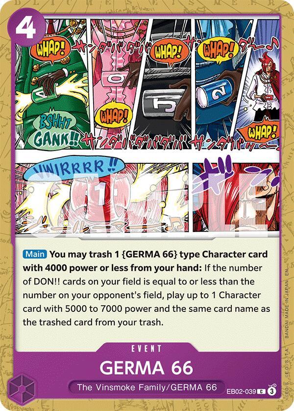 GERMA 66 - Extra Booster: Anime 25th Collection - One Piece Card