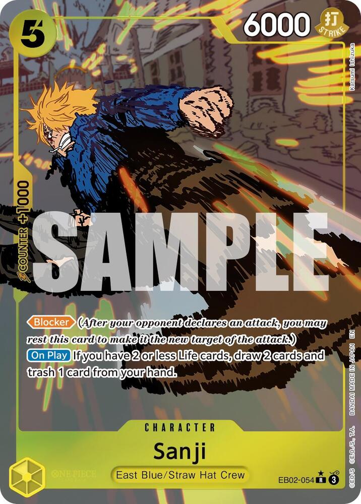 Sanji Alternate Art onepiece card