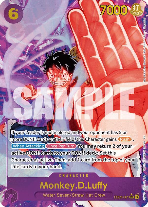 MonkeyDLuffy 2025 ONE PIECE Monkey D. Luffy (OP11-040) ALTERNATE ART