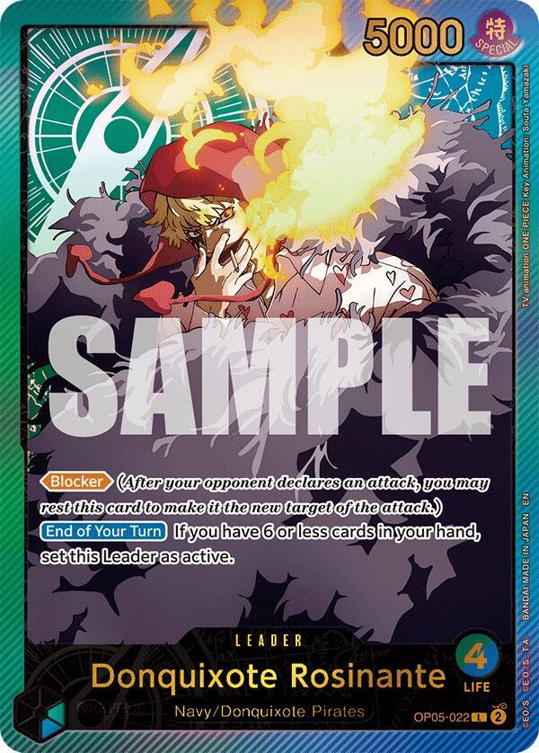 Donquixote Rosinante SP onepiece card