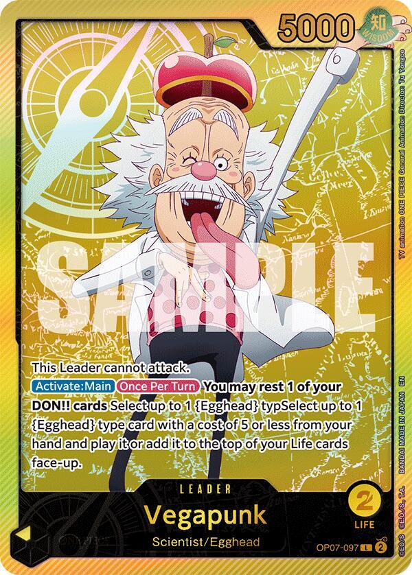 Vegapunk SP onepiece card