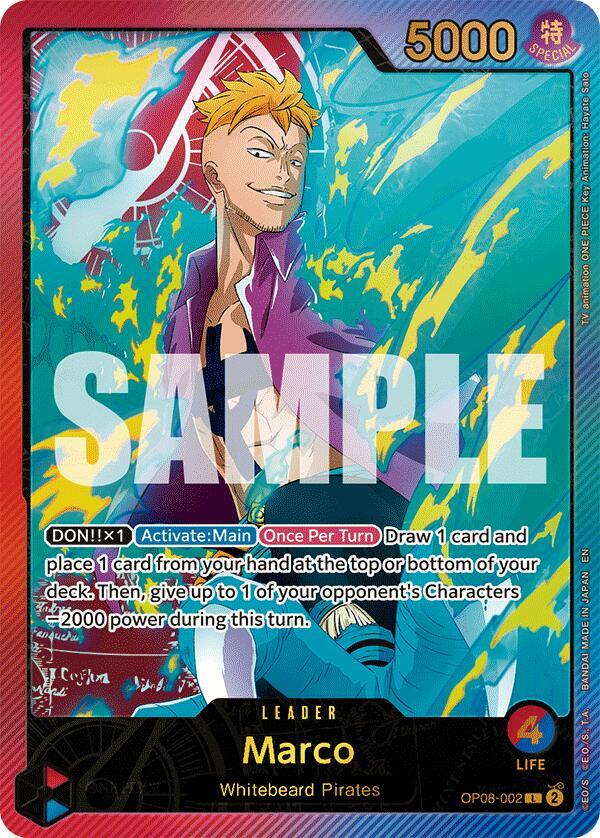 Marco SP onepiece card