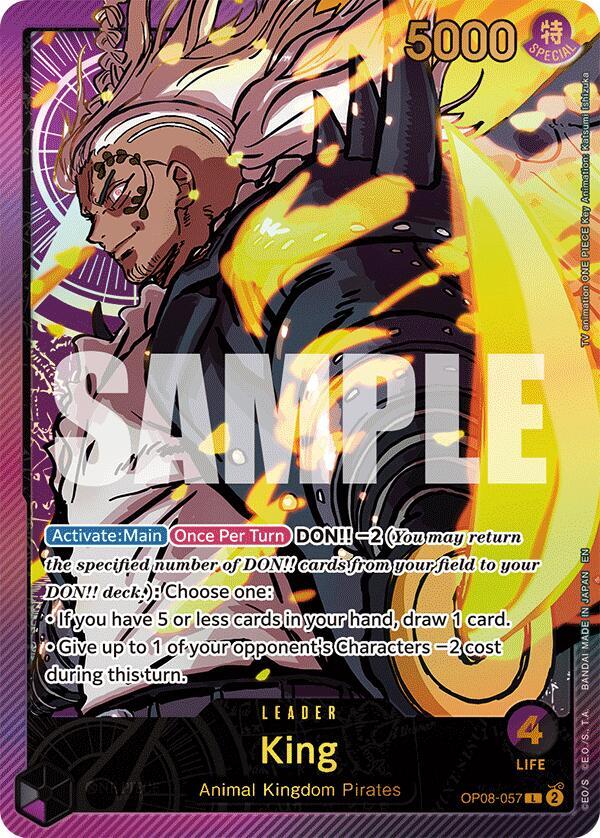King SP onepiece card