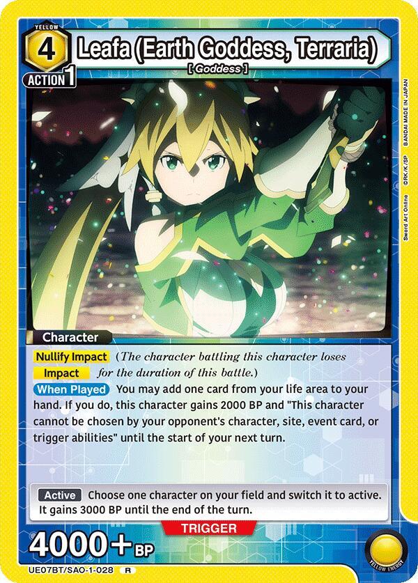 Leafa (Earth Goddess, Terraria) (028) - UE07BT: Sword Art Online