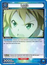 Leafa (059) - UE07BT: Sword Art Online - Union Arena card