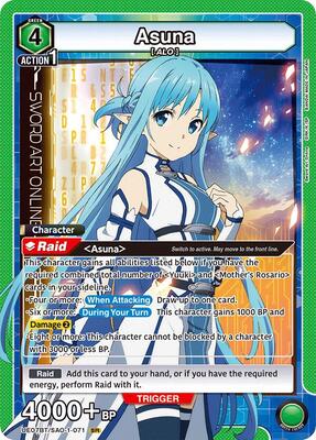 Asuna (071) - UE07BT: Sword Art Online - Union Arena - TCGplayer.com
