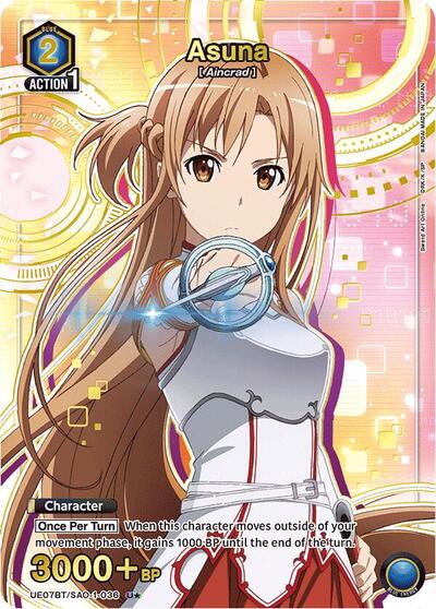 Asuna (036) (U*) card